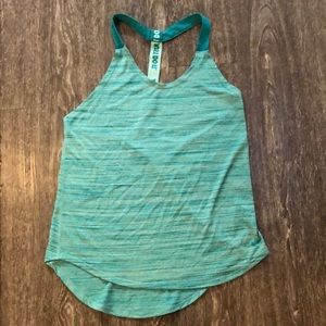 Nike workout racer back tank